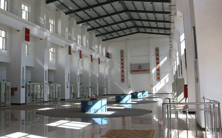 塔日勒嘎水電站發(fā)電機(jī)組